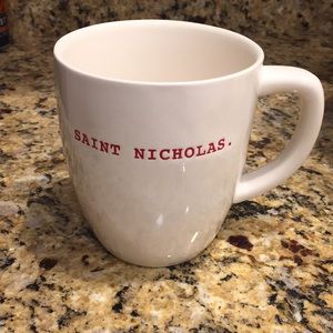 Rae Dunn Saint Nick Christmas Mug